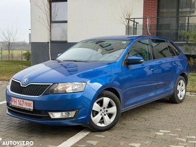 Second-hand Skoda Rapid Joy 90 CP (66 kW) 2016 Culoarealbastru Hatchback