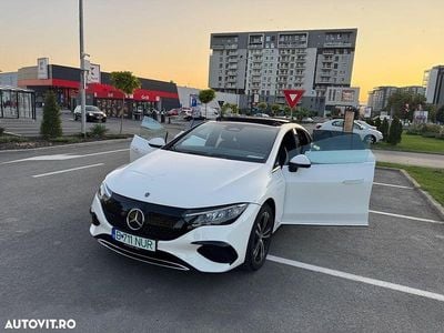 Culoarealb Second-hand 2022 Mercedes EQE350 Berlinǎ | 39.000 EUR (Super Preț)