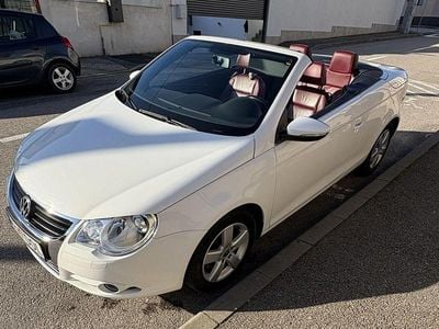 Second-hand VW Eos 140 CP (102 kW) 2008 Culoarealb Cabrio