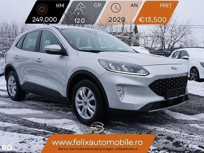 Second-hand Ford Kuga Titanium 120 CP (88 kW) 2020 Culoareargint SUV