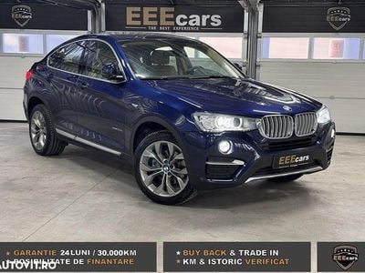 Second-hand BMW X4 Sport Line 190 CP (139 kW) 2016 Culoarealbastru SUV
