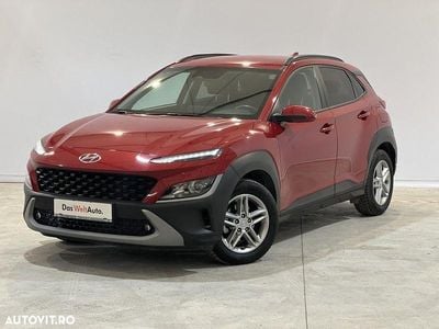 Second-hand Hyundai Kona 120 CP (88 kW) 2021 Rosu deschis  metalic SUV