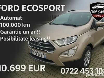 Auriu Utilizat 2019 Ford Ecosport SUV | 10.690 EUR (Preț OK)