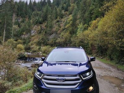 Culoarealbastru Utilizat 2017 Ford Edge Titanium SUV | 13.990 EUR