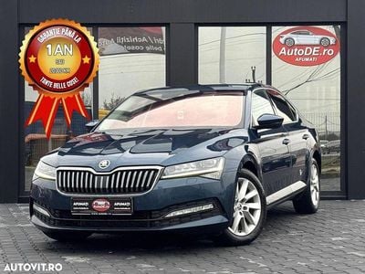 Second-hand Skoda Superb 150 CP (110 kW) 2020 Culoarealbastru Berlinǎ