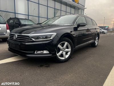 Second-hand VW Passat Highline 150 CP (110 kW) 2017 Culoarenegru Break