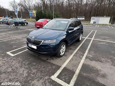 Second-hand Skoda Karoq Clever 150 CP (110 kW) 2019 Culoarealbastru SUV