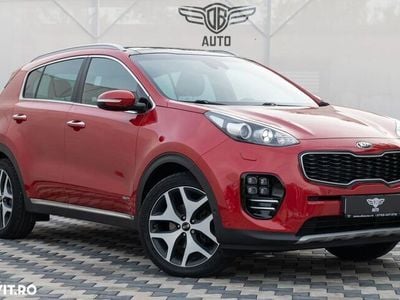 Second-hand Kia Sportage GT-Line 185 CP (136 kW) 2017 Rosu SUV