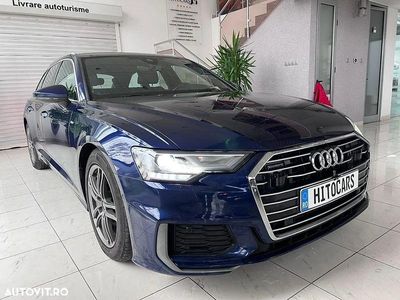 Culoarealbastru Utilizat 2021 Audi A6 S-Line Break | 29.490 EUR (Preț bun)