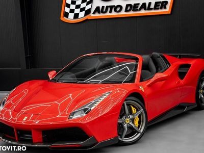 Second-hand Ferrari 488 670 CP (492 kW) 2018 Rosu Cabrio