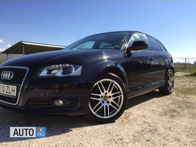Second-hand Audi A3 140 CP (102 kW) 2010 Negru Hatchback