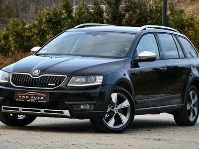 Second-hand Skoda Octavia Scout 184 CP (135 kW) 2016 Negru Break