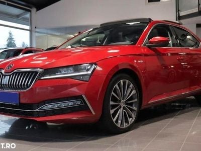 Culoarerosu Second-hand 2023 Skoda Superb Premium Edition Berlinǎ | 25.900 EUR (Puțin scump)