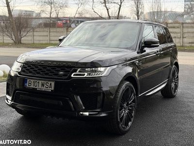 Second-hand Land Rover Range Rover Sport HSE Dynamic 300 CP (220 kW) 2021 Culoarenegru SUV