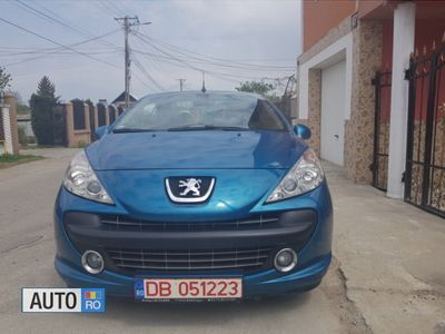 Albastru Utilizat 2008 Peugeot 207 Cabrio | 5.100 EUR (Scump)