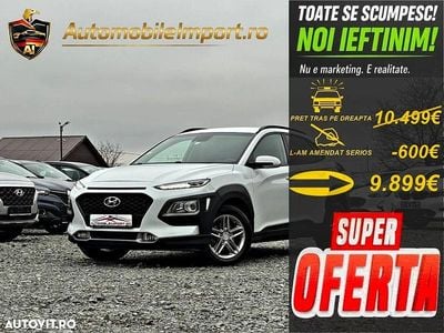 Second-hand Hyundai Kona Select 115 CP (84 kW) 2019 Culoarealb SUV