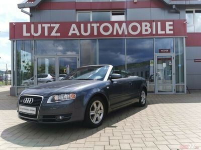 Second-hand Audi A4 Cabriolet S-Line 140 CP (102 kW) 2008 Gri Cabrio