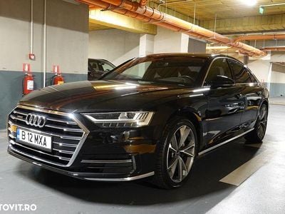 Second-hand Audi A8 340 CP (250 kW) 2018 Negru Berlinǎ