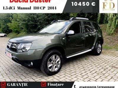 Verde Second-hand 2014 Dacia Duster Prestige SUV | 10.450 EUR (Puțin scump)