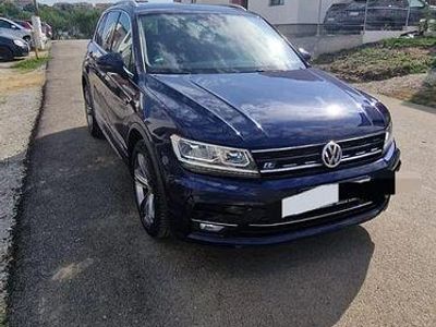 Second-hand VW Tiguan Highline 190 CP (139 kW) 2018 Culoarealbastru SUV