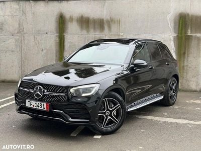 Second-hand Mercedes GLC220 AMG line 197 CP (144 kW) 2021 Culoarenegru SUV