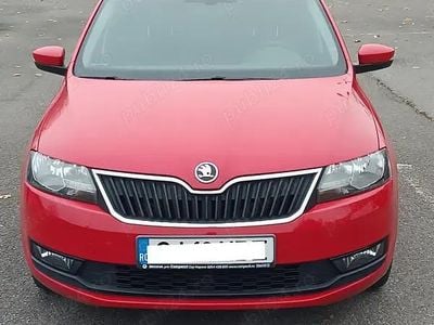 Rosu Utilizat 2017 Skoda Rapid Hatchback | 9.500 EUR (Puțin scump)