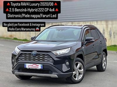 Second-hand Toyota RAV4 Hybrid 178 CP (130 kW) 2020 Culoarenegru SUV