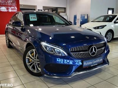 Second-hand Mercedes C200 AMG line 184 CP (135 kW) 2017 Culoarealbastru Berlinǎ
