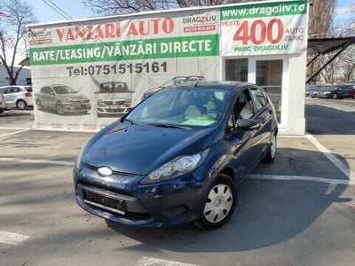 Second-hand Ford Fiesta 68 CP (50 kW) 2009 Albastru Hatchback