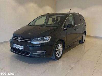 Second-hand VW Sharan Comfortline 184 CP (135 kW) 2016 Culoarenegru Monovolum