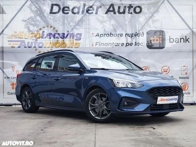 Albastru Utilizat 2019 Ford Focus ST-Line Break | 12.290 EUR (Puțin scump)