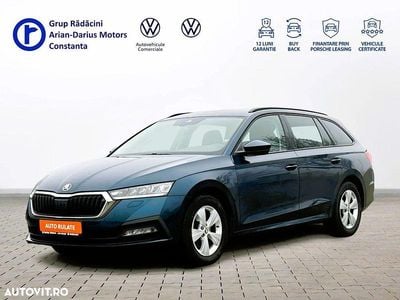 Second-hand Skoda Octavia Ambition 150 CP (110 kW) 2020 Culoarealbastru Break