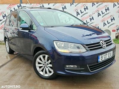 Second-hand VW Sharan Highline 140 CP (102 kW) 2013 Culoarealbastru Monovolum