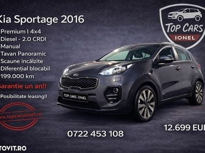 Second-hand Kia Sportage 185 CP (136 kW) 2016 Culoaregri SUV