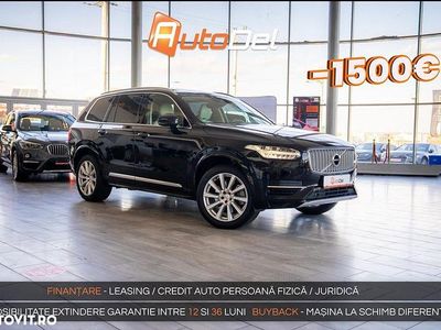Second-hand Volvo XC90 Inscription 390 CP (286 kW) 2019 Culoarenegru SUV