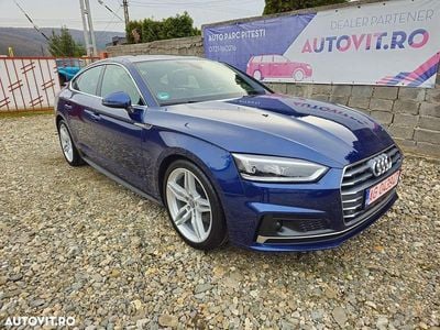 Culoarealbastru Utilizat 2018 Audi A5 Comfort Coupe | 22.999 EUR (Preț OK)