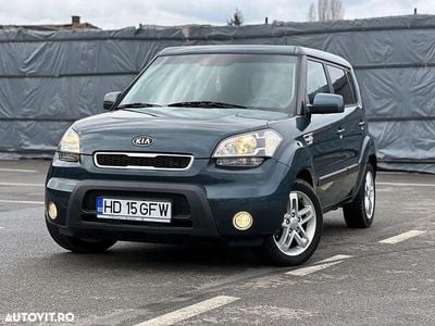 Second-hand Kia Soul Motion 116 CP (85 kW) 2013 Albastru SUV
