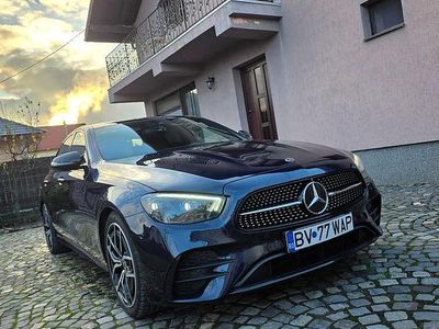 Second-hand Mercedes E220 AMG line 194 CP (142 kW) 2021 Culoarealbastru Berlinǎ