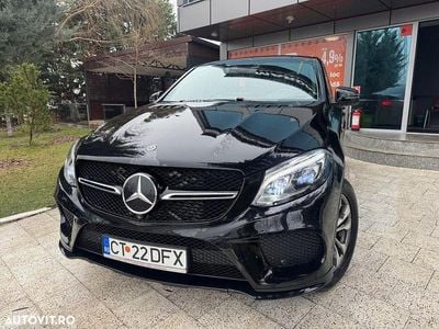 Second-hand Mercedes GLE350 258 CP (189 kW) 2017 Culoarenegru Coupe