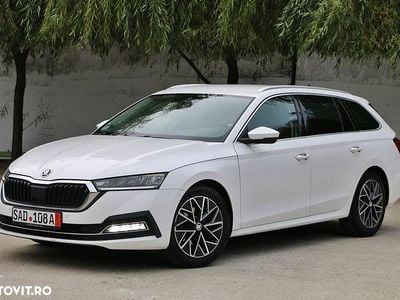Culoarealb Utilizat 2022 Skoda Octavia SportLine Break | 16.450 EUR (Preț bun)