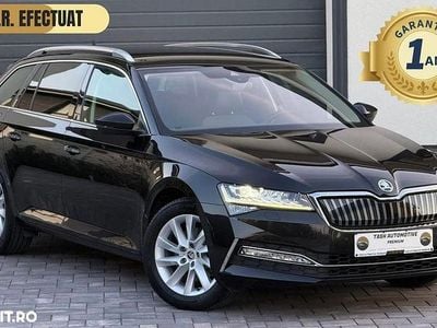Culoarenegru Utilizat 2021 Skoda Superb Style Break | 19.491 EUR (Preț bun)