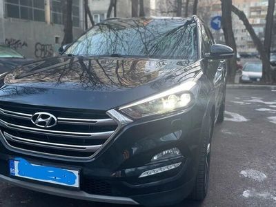 second-hand Hyundai Tucson blue 1.7 CRDi 2WD DCT Premium