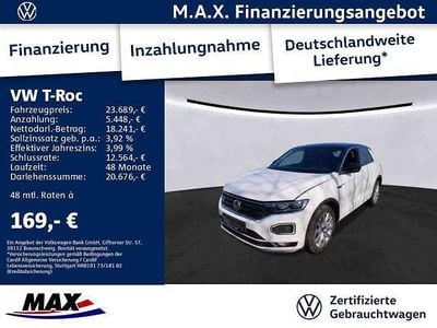 Utilizat 2021 VW T-Roc R-line SUV | 25.978 EUR (Preț bun)