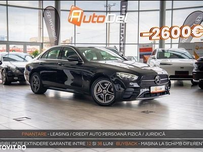Negru Utilizat 2021 Mercedes E300 AMG line Berlinǎ | 34.999 EUR (Preț bun)