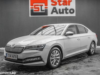 Second-hand Skoda Superb 218 CP (160 kW) 2021 Culoarealb Berlinǎ