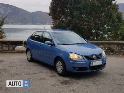 Second-hand VW Polo 80 CP (58 kW) 2008 Albastru Hatchback