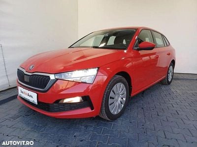 Rosu mediu normal Utilizat 2021 Skoda Scala Ambition Hatchback | 13.250 EUR (Preț OK)