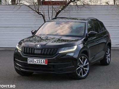 Culoarenegru Second-hand 2022 Skoda Kodiaq SportLine SUV | 24.999 EUR (Super Preț)