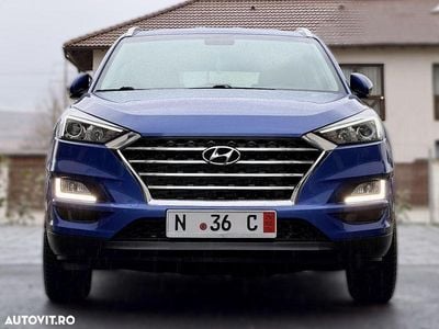Second-hand Hyundai Tucson 132 CP (97 kW) 2019 Culoarealbastru SUV