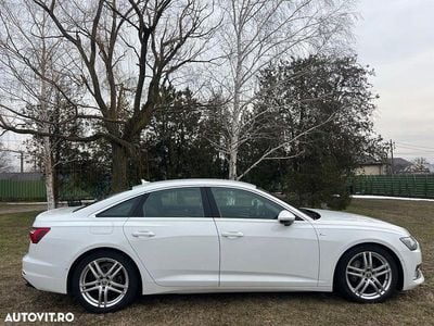 Second-hand Audi A6 S-Line 204 CP (150 kW) 2022 Culoarealb Berlinǎ
